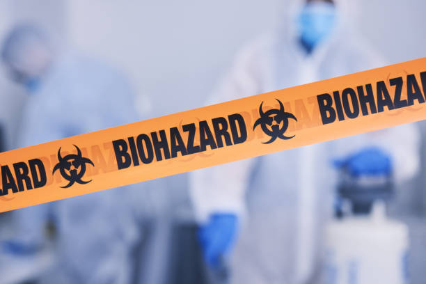 Professional Biohazard Cleanup technician working in Gerlach, NV